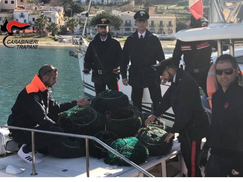 Sequestrati 15000 ricci di mare. Denunciati 6 palermitani