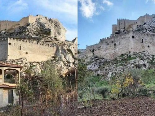 Compra il terreno davanti al Castello di Mussomeli per demolire l’ecomostro che rovinava la veduta