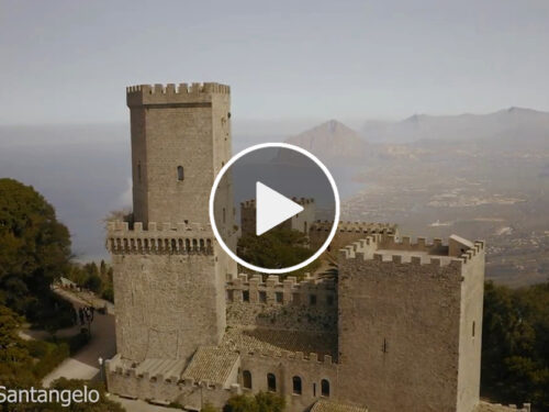 Erice vista dall’alto. Le meravigliose immagini di Fabrizio Santangelo che vi lasceranno senza fiato